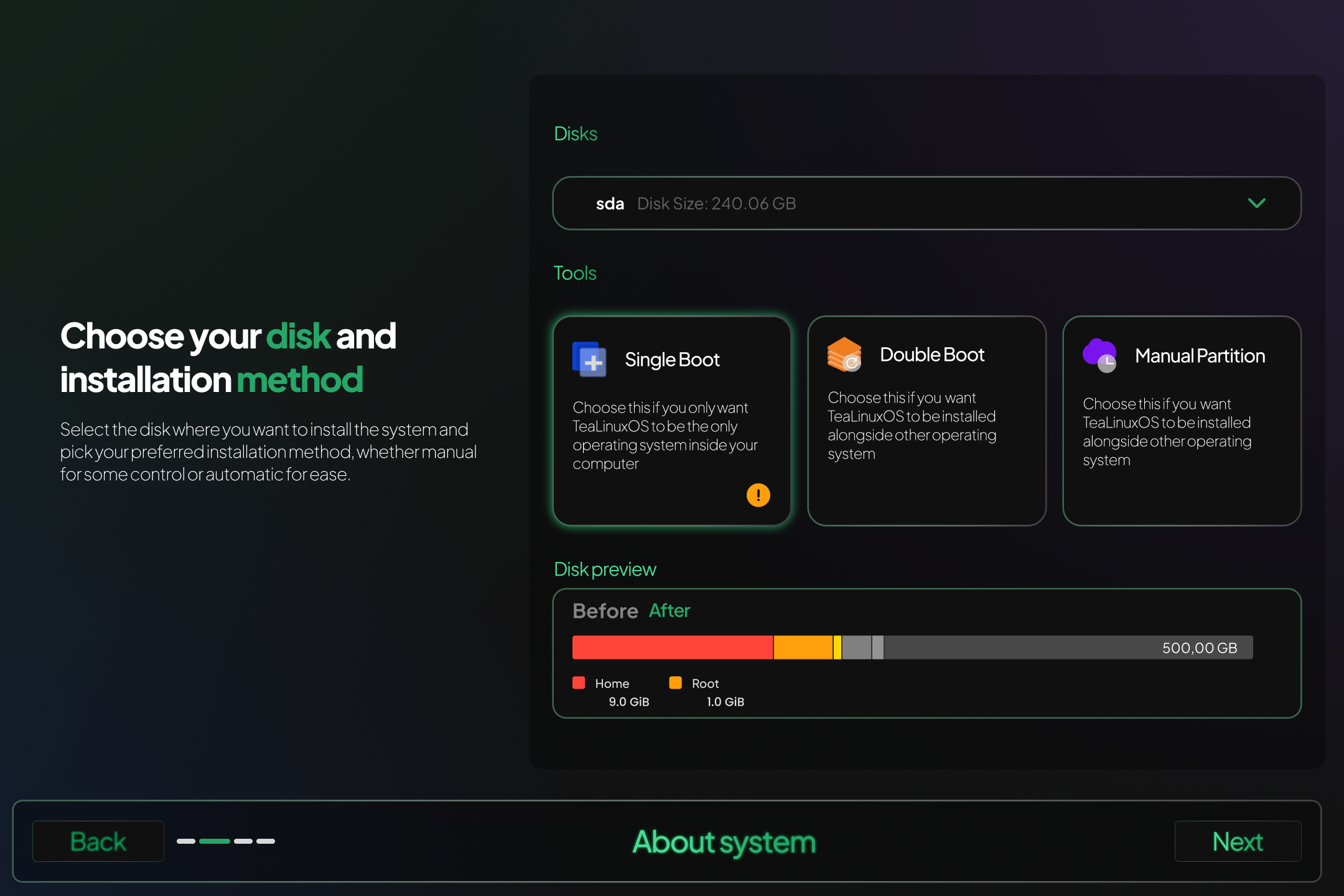 Single Boot Preview