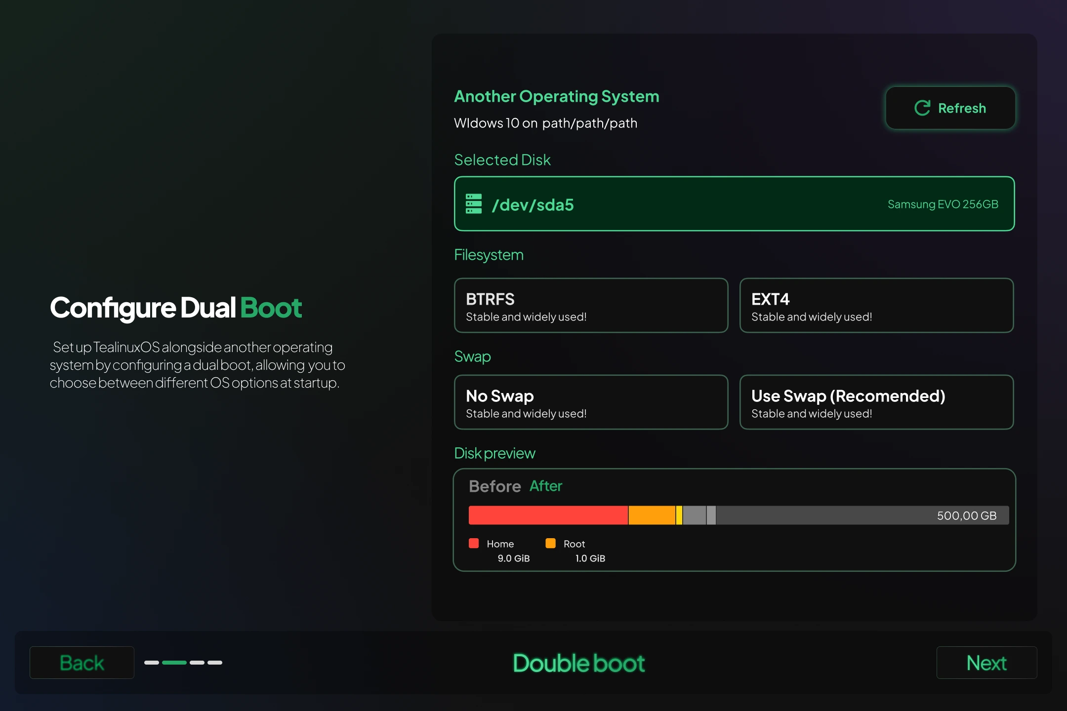 Dual Boot Preview